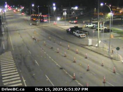Surrey › North: Pacific Crossing at the Canada/USA border, looking north