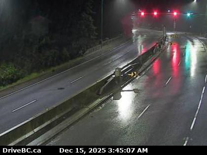 Vancouver › North: Stanley Park Causeway at Stanley Park entrance, looking north