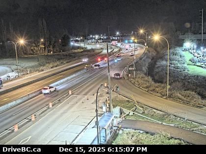 Richmond: Brighouse › South: Highway 99 at Steveston interchange, looking south