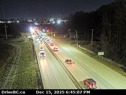 Delta › North: Highway 99 north of Highway 17A overpass, looking north