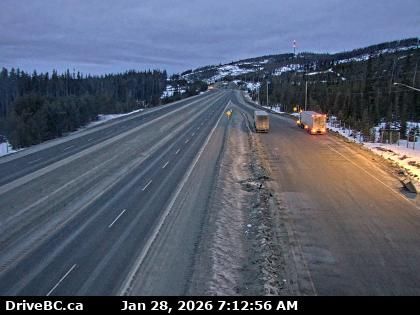 Regional District of Okanagan-Similkameen › West: Highway 97C (Okanagan Connector) about 25 km east of Highway 5A and Highway 97C junction, looking west