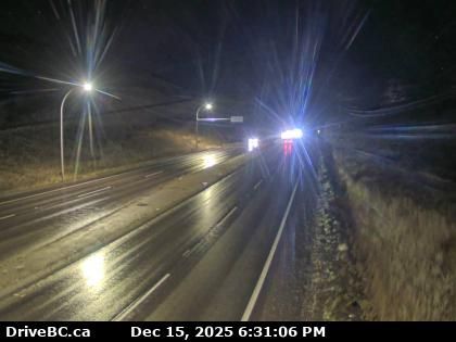 Vernon › North: Highway 97 at Vista Road turnoff south of - looking north