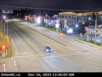 Surrey › East: Highway 10 at 152 Street, looking east
