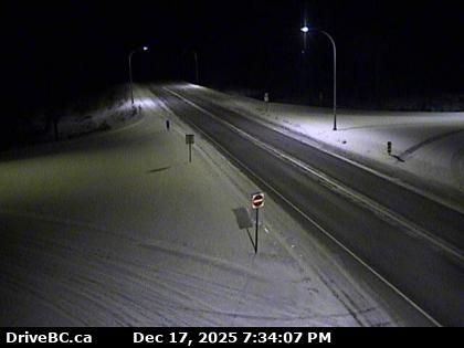 Isle Pierre › West: Highway 16 at Bobtail Forest Road near Bednesti Lake between Prince George and Vanderhoof, looking west