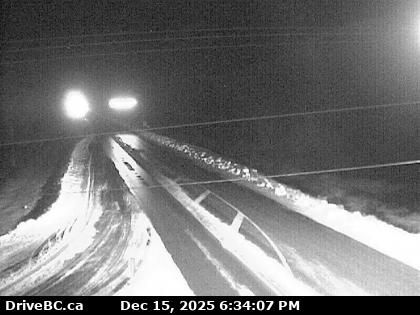 Kitimat › North: Highway 37 about 5 km north of - at Oolichan Avenue, looking north