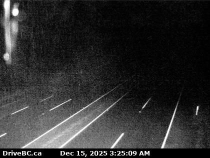 Mill Bay › South: Highway 1 south of - Road Overpass at the Bamberton Park Entrance, looking south