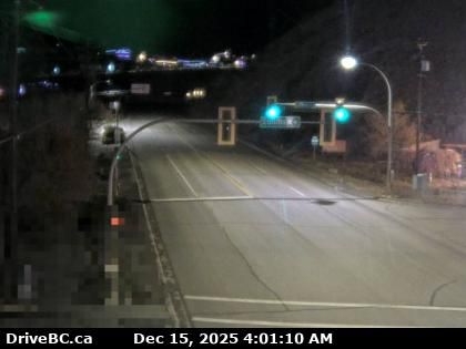 Cache Creek › East: Highway 1 at Collins Road, looking east on Highway 1/97