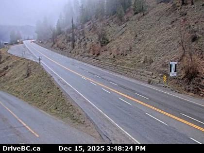 Fife Lake › North-west: Highway 3 at East Lake Drive on east side of Christina Lake, looking northwest