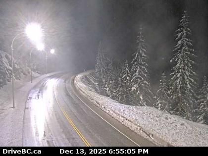 Canyon Creek › East: Highway 1 about 46 km east of Revelstoke, looking east