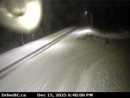 Chetwynd › East: Highway 97 about 9 km east of - at Wabi Estates Road, looking east