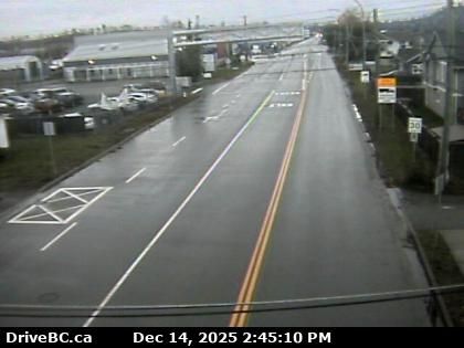 Sumas › North: Canada/USA border crossing at Highway 11 and 2 Avenue, looking north