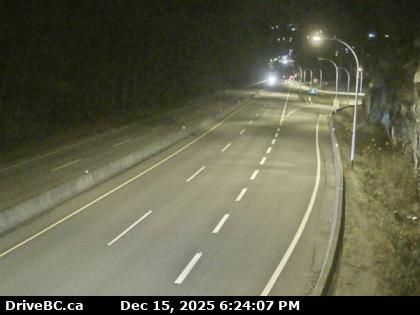 Squamish › South: Highway 99 about 12 km south of - looking south