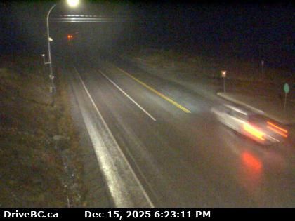 Sparwood › North: Highway 43 between - and Elkford at Line Creek Mine Road, looking north