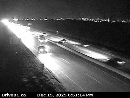 Burnaby › West: Hwy 91 at No.8 Road on East-West Connector, looking west