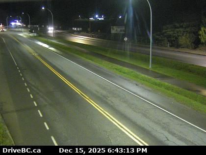 Sooke › West: Highway 14 at Lazzar Road near - looking west
