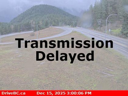 Hope 1 › West: Highway 7 at Highway 1 junction near Hope, looking west