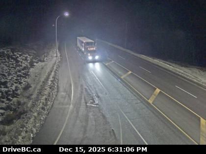 Hixon › North: Highway 97 at Swanson Road near - looking north