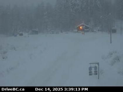 Stewart › North: Highway 37 and Highway 37A at Meziadin Junction, looking north