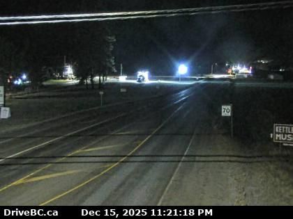Midway › West: Highway 3 at Florence Street in - looking west