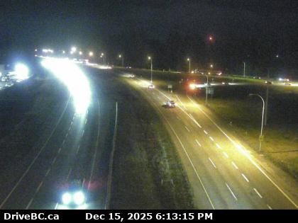 Abbotsford › East: Highway 1 at Clearbrook Road, looking east