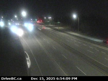 Richmond: Brighouse › North: Highway 99 at Westminster Highway in Richmond, looking north