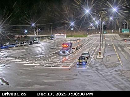 Procter › North: Balfour ferry terminal, looking north towards Highway 3A