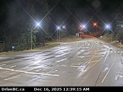 Crawford Bay › North-east: Highway 3A at Kootenay Bay Ferry Landing, looking northeast