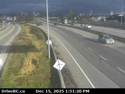 Delta › East: Highway 91A west of Howes Street, looking east