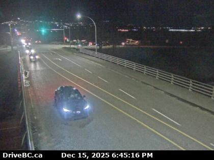 Chilliwack › South: Highway 1 at Prest Road in - looking south