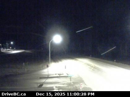 Barriere › South: Highway 5 at Agate Bay Road, south of - looking south