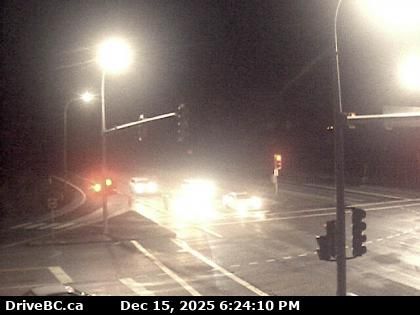 Cobble Hill › South: Highway 1 at Cowichan Bay Road - Road, looking south