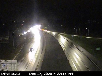 Saanich › West: Highway 1 at Helmcken Overpass, looking west