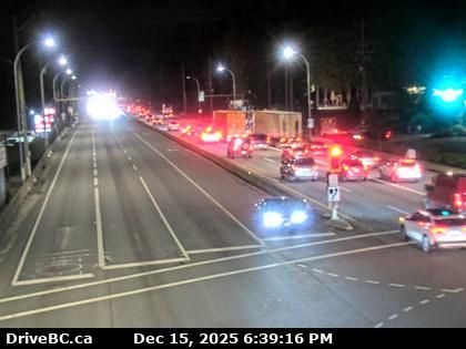 Pitt Meadows › East: Highway 7 (Lougheed Highway) at Harris Road, looking east