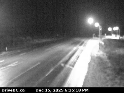 Clinton › North: Highway 97 about 8 km north of - just before Big Bar rest area, looking north