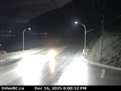 Summerland › South: Highway 97 at Callan Road, about 6 km north of - and 15 km south of Peachland, looking south