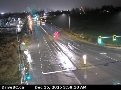 Delta › North-east: Highway 99 at Highway 17A overpass, looking northeast to 62B/River Road
