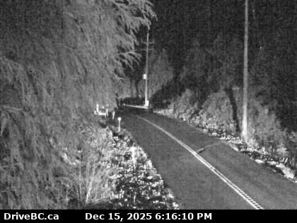 Ucluelet › West: Highway 4 by Kennedy Lake, looking west