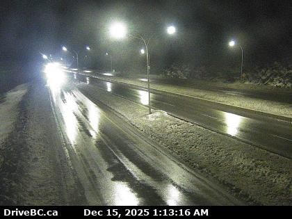 Fraser Valley Regional District › North: Highway 5 southbound at Zopkios Rest Area near the Coquihalla Summit, looking north