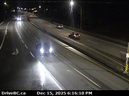 Mill Bay › North: Highway 1 at Shawnigan - Road, looking north