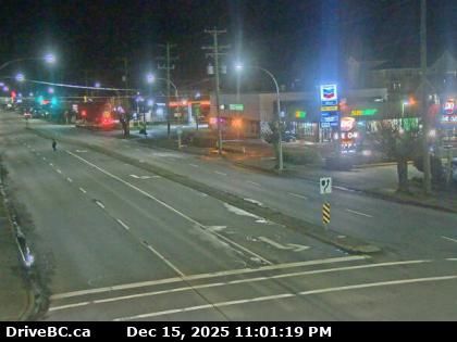 Duncan › North: Highway 1 in - at Trunk Road, looking north