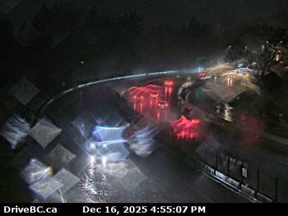 Langford › West: Highway 1 at Spencer Road, northbound looking west