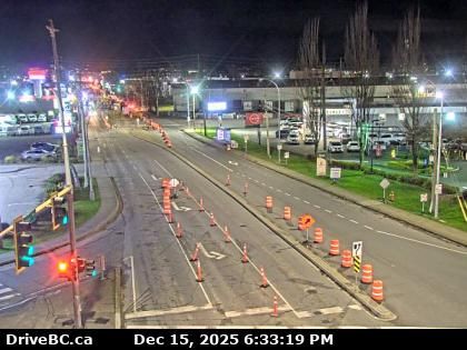 City of Langley › South-east: Highway 10 at Fraser Highway in Langley, looking southeast