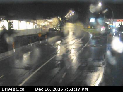 Surrey › South: Highway 99 near Canada/USA border, looking south