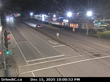 Mission › East: Highway 7 (Lougheed Highway) at Hayward Street in - looking eastbound along Highway 7