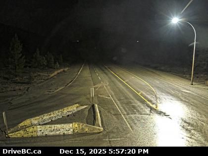 Logan Lake › North: Highway 97C at Highland Valley Road between Merritt and Ashcroft, looking north