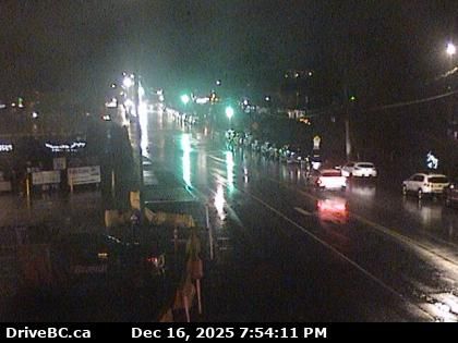 Maple Ridge › North: Highway 7 (Lougheed Highway) at 240 Street, looking north along 240 Street