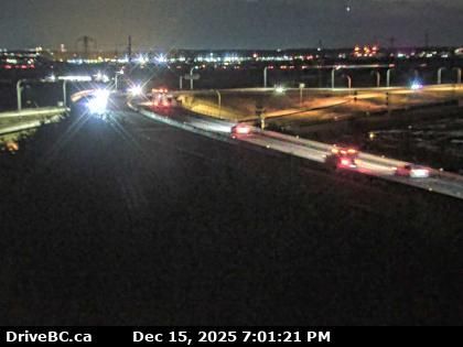Delta › East: Hwy 17 (South Fraser Perimeter Rd) at Deltaport Way in South - looking east