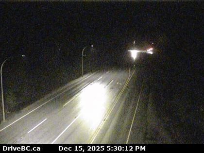 Whistler Resort Municipality › North: Highway 99 at Village Gate Boulevard in Whistler, looking north