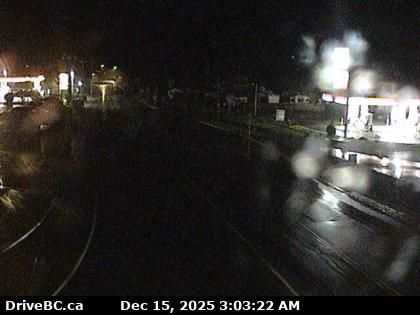 Central Saanich › East: Highway 17 at Mount Newton Cross Road, looking east