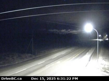 Regional District of Fraser-Fort George › North: Highway 97 about 36 km south of Prince George at Chamulak Road in Stoner, looking north
